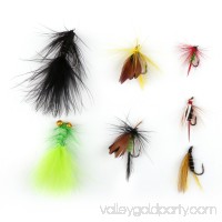 LotFancy 20PCS Dry Wet Flies Fishing - Nymph Flies, Woolly Bugger Flies, Streamers, Caddis Fly Assortment for Trout Bass Salmon   
